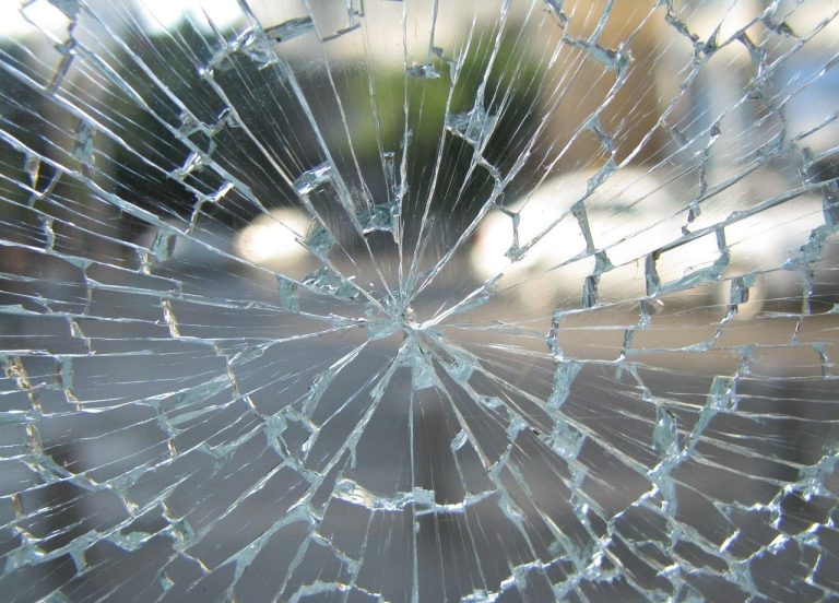 glass, window, broken
